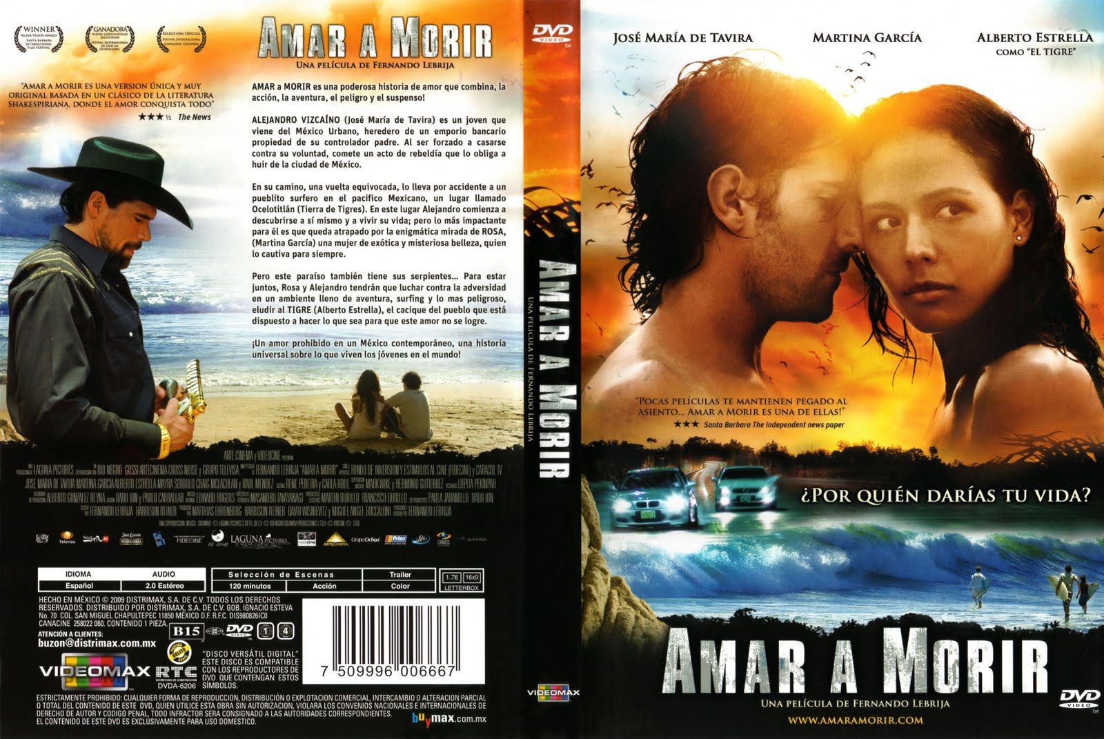 PELICULAS DISPONIBLES EN DVD AMAR A MORIR